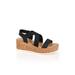 WIDE FIT Phoebe Flatform - black