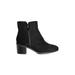 WIDE FIT Jean Ankle Boot - black