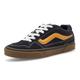 Vans Men's Caldrone Sneaker, Suede Gum Charcoal Yellow, 7.5 UK