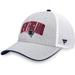 Women's Fanatics Branded Heather Gray/White New England Patriots Fundamentals Trucker Adjustable Hat