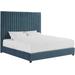 Arabelle Sea Blue Bed in Queen - TOV-B94