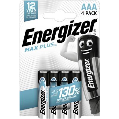 Energizer - Max Plus Micro (AAA)-Batterie Alkali-Mangan 1.5 v 4 St.