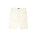 Adidas Athletic Shorts: Ivory Print Activewear - Women's Size 8