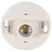 Satco 90445 - Medium Base 2-Screw Terminal White Porcelain Keyless Lampholder (90-445)