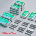 5000 PCS/5box Silver Staples Office Stationery Staple No.10 Binding Supplies Normal Staples Metal