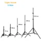 200cm Photography Tripod Light Stands With 1/4 Screw Head Adjustable Light Stand Photo Tripod For