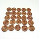 Hot sell 25pc 4 holes Round Wood Sewing Buttons 25mm natural wood pattern sewing wood craft