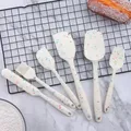 Silicone Spatula Kitchenware Baking 6-Piece Set One-Piece Cream Spatula Silicone Brush Silicone