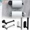 Toilet Paper Holder Wall Mounted Towel Holder for Kitchen Stainless Steel Cabinet Paper Roll Storage