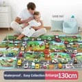 Children Playmat Activity Surface Waterproof Map Kids Animal Road Toy Baby Dinosaur Road Portable