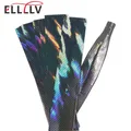 Elllv 15cm*3cm Fishing Lure Heat Shrink Skin Holographic Heat Shrink Film Sleeve DIY Fishing Skin