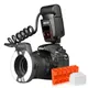 Meike MK-14EXT i-TTL Macro Ring Light Flash for Nikon D5600 D5200 D5100 D5000 D3200 D3100 D90 D750