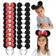 12/24pcs Disney Mickey Minnie Mouse Ears Headbands Hair Band Adults and Children Costume Event Boys