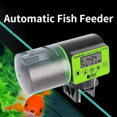 Automatic fish tank feeder intelligent timing automatic feeder aquarium goldfish feeder large capacity fish aquarium feeder