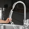 Long Hose Faucet Extender Nozzle Flexible Water Saving Tap Adapter Sink Spray Bubbler Sprinkler Bath