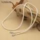 120cm Phone Case Chain Women Jewelry Imitation Pearl Long Chain Shoulder Strap for Bag Anti-Lost