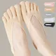 Women Five-Finger Socks Summer Ultrathin Funny Toe Invisible Sokken Soft Mesh with Silicone