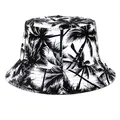 Double-sided Wearing Cap Solid Color Bucket Hat Men Women Sun Hat Reversible Fisherman Hat Summer