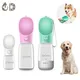 Portable Dog Water Bottle Food and Water Container Water Bowl Outdoor Walking Puppy Pet Travel