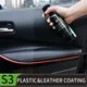 Car Plastic Leather Rubber Restorer Auto Interior Trim Parts Back To Black Polish Hydrophobic