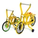 Bird Intelligence Training Props Yellow Bicycle Toy Parrot Educational Table Top Trick Prop Toys for