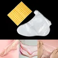 100pcs Clear Plastic Disposable Bath Liner Foot Pedicure Spa Wax Cover Bag Sock