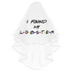 i found my lobster veil sash Friends Themed Bachelorette hen Party bridal shower Bride to be future