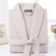 Spring Towel Bathrobe Men 100% Cotton Sleepwear Kimono Bath Robes Unisex Dressing Gown Long Shower