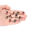 10Pcs Fishing Lure Butter fly Insects Different Style Salmon Flies Trout Single Dry Fly Fishing