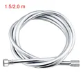 1.5/2.0M PVC Silicone Shower Head Hose Flexible Pipe Tube High Pressure Water Powerful Multilayer