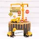 Crane Tractor Construction Birthday Cake Decor Cake Topper Cars Party Construction Party One Year