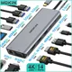 MOKiN USB-C Hub Docking Station for MacBook Air/Pro iPad M1/M2 Thunderbolt Laptop - Features HDMI