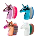 Unicorn Nail Dust Brush Nails Art Accessories Remove Manicure Dust Brush Nail Gel Cleaning Brushes