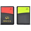 Football Red And Yellow Cards Record Red Card Yellow Card Referee Tool Equipment With Leather Case