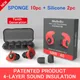 Ear Plugs Sleep Silicone Black Soundproof Tapones Oido Ruido Noise Reduction Filter For Ears Earplug