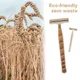 EZ Eco-friendly Disposable Razors Wheat Straw Twin Sweden Stainless Steel Blade highly-biodegradable