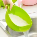 Food Grade Plastic Rice Beans Peas Washing Filter Strainer Basket Sieve Drainer Cleaning Gadget