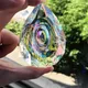 H&D Hanging Crystals Prism Suncatcher for Windows Decoration 76mm AB-Color Chandelier Parts DIY Home