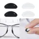 20PCS/10Pairs Glasses Nose Pads Adhesive Silicone Nose Pads Anti-Slip White Black Nosepads For