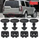 8pcs For Land Range Rover Sport Discovery Sport 3 4 LR2 LR3 LR4 Freelander 2 Rear Bumper Turn Lock