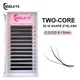 New 3D W Lashes Shape Bloom Premade Fans False Eyelash Extensions Supplies Natural Soft Light