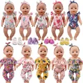 Doll Clothes Unicorn Suits Fit 18 Inch American Of Girl`s &Baby Born Doll 43cm Born Babies Doll