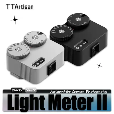 TTArtisan Light Meter II Cold Shoe Mount for DSLR Mirrorless Camera Light Meter Photography Accessories A7RIII XT-100 ZFC R5