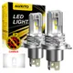 AUXITO 1/2Pcs H4 9003 LED Hi/Lo High and Low Beam With Canbus Headlight for Audi Honda VW Toyota H4