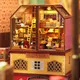 New Diy Mini Home Dollhouse With Furniture Light Miniaturas Doll House Casa Miniature items For Toys