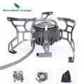 Boundless Voyage 3500W Camp Gas Stove Outdoor Foldable Cooking Kit Camping Food Cooker Portable