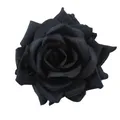 Korean Fashion Fabric Big Rose Flower Brooch Cloth Art Lapel Pins Dress Suit Corsage Luxulry Wedding