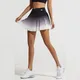 Women Summer Safe Tennis Skirts S-XXL Gym Golf Running Pleated skirt Girls Gradient Sports Fitness