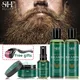 2023 Beard Growth Kit For Men Nourishing Moisturizing Moustache Growth Enhancer Oil Tea Tree Anti