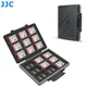 JJC 54 Slots SD Microsd Card Case Waterproof Memory Card Holder Anti-Static Storage Box for 18 SD